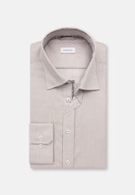 Slim Business Hemd Streifen in Braun |  Seidensticker Onlineshop