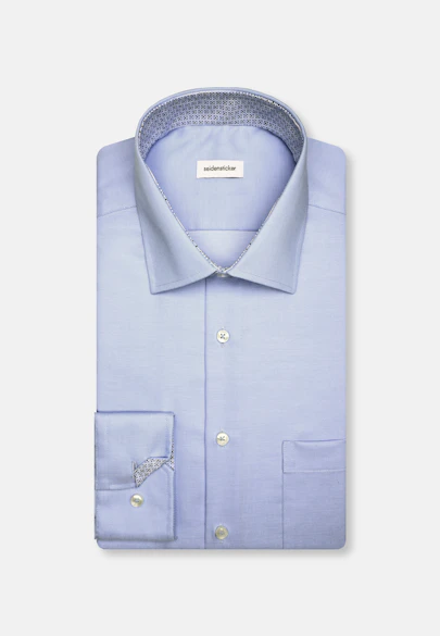 Comfort Business Hemd Uni in Hellblau |  Seidensticker Onlineshop