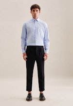 Non-iron Twill Business Shirt in Comfort with Kent-Collar in Light Blue |  Seidensticker Onlineshop