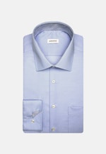 Non-iron Twill Business Shirt in Comfort with Kent-Collar in Light Blue |  Seidensticker Onlineshop