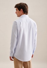 Comfort Business Hemd Streifen in Hellblau |  Seidensticker Onlineshop