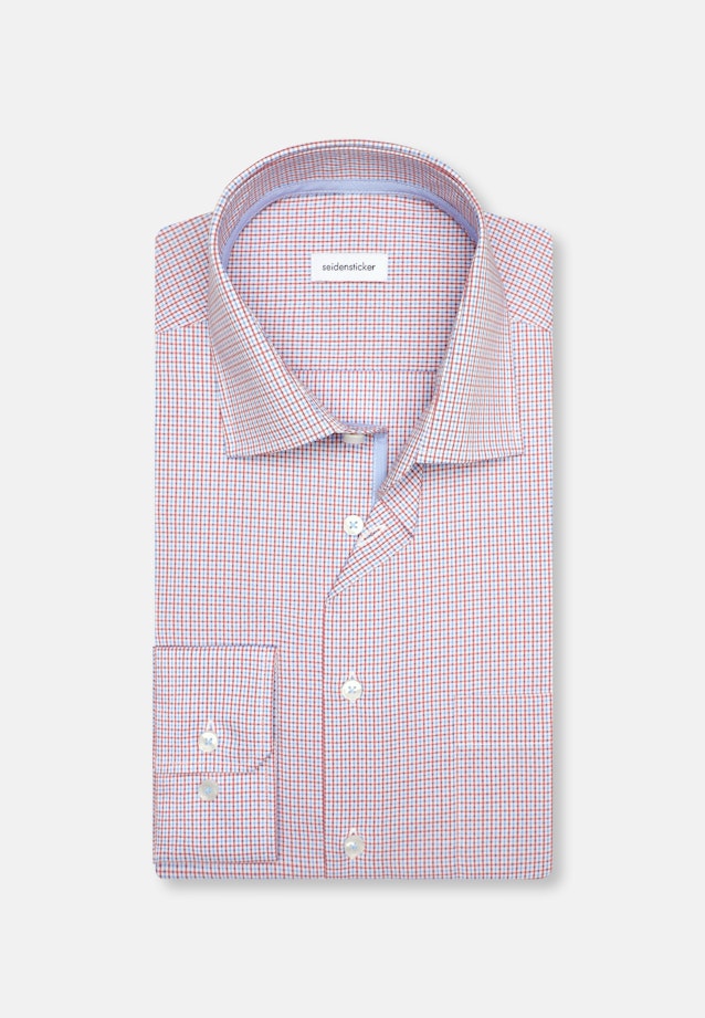 Comfort Chemise d'affaires carreaux in Rouge |  Seidensticker Onlineshop