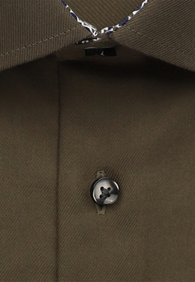 Shaped Business Hemd Uni in Grün |  Seidensticker Onlineshop