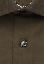 Shaped Business Hemd Uni in Grün |  Seidensticker Onlineshop