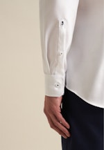 Non-iron Twill Business Shirt in Shaped with Kent-Collar in White |  Seidensticker Onlineshop