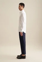 Shaped Business shirt Uni in White |  Seidensticker Onlineshop