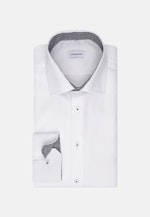 Non-iron Twill Business Shirt in Shaped with Kent-Collar in White |  Seidensticker Onlineshop