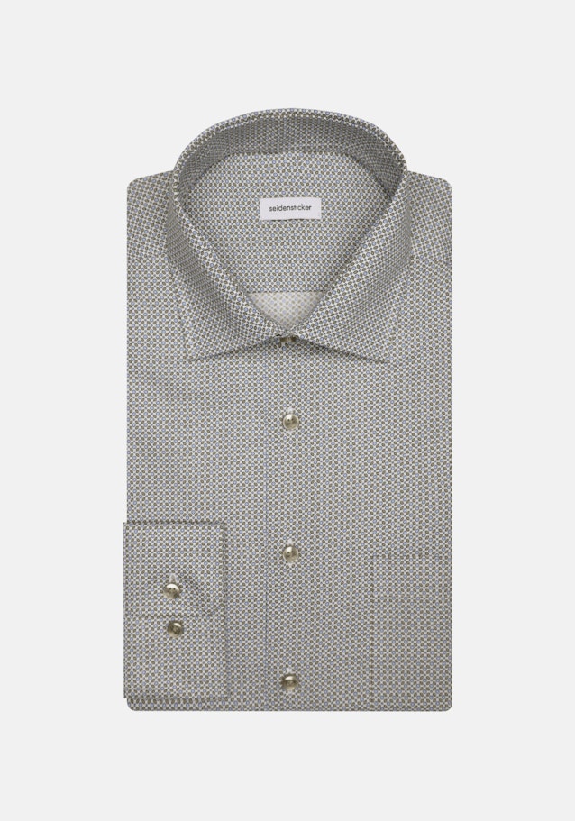 Chemise Business Regular Col Kent manches extra-longues in Marron |  Seidensticker Onlineshop