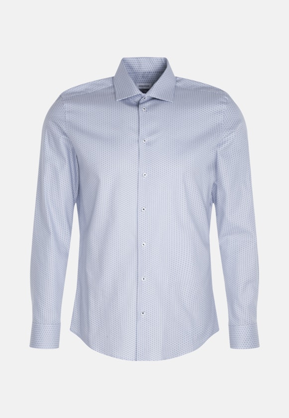 Chemise Business Slim Col Kent manches extra-longues in Bleu Clair |  Seidensticker Onlineshop