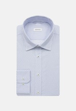 Twill Business Shirt in Shaped with Kent-Collar and extra long sleeve in Light Blue |  Seidensticker Onlineshop