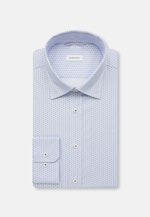 Shaped Business Hemd Druck in Hellblau |  Seidensticker Onlineshop