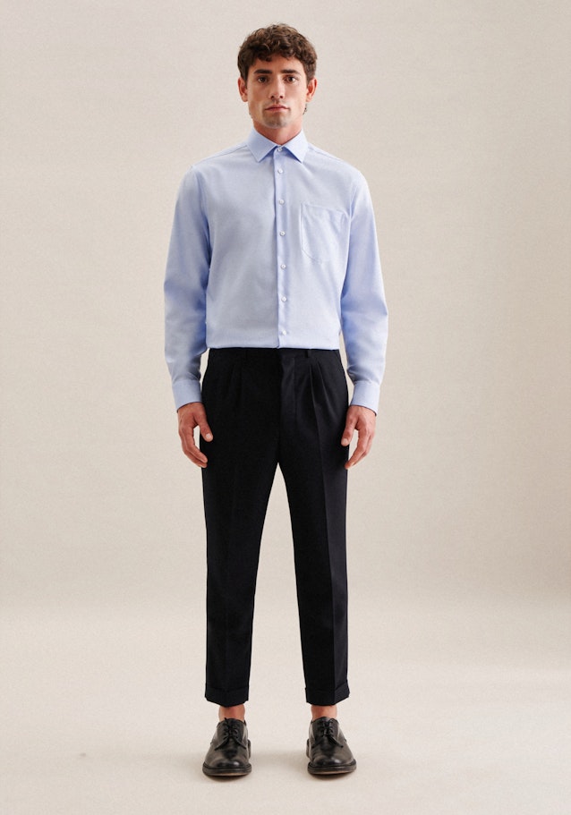 Regular Business Hemd Uni in Hellblau | Seidensticker Onlineshop