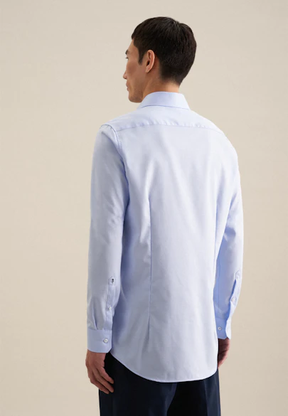 Slim Chemise d'affaires Uni in Bleu Clair |  Seidensticker Onlineshop