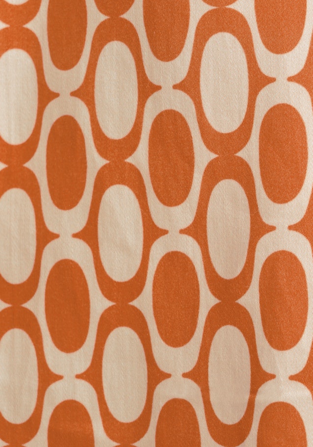 Satin Midi Kleid in Orange |  Seidensticker Onlineshop