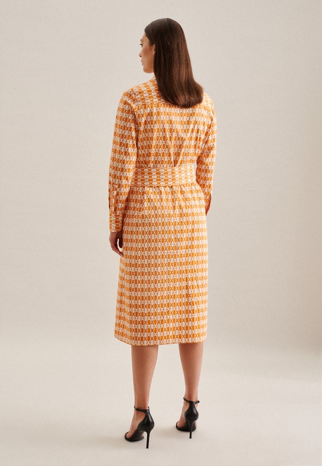 Collar Dress in Orange | Seidensticker online shop