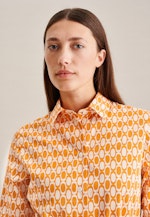 Collar Dress in Orange |  Seidensticker Onlineshop