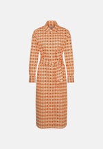 Collar Dress in Orange |  Seidensticker Onlineshop