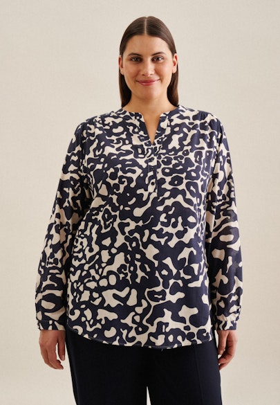 Tunic Animal in Dark Blue |  Seidensticker Onlineshop