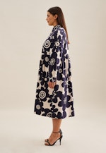 Curvy Robe Regular Manche Longue in Bleu Foncé |  Seidensticker Onlineshop