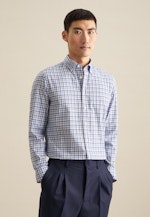 Slim Business shirt Check in Light Blue |  Seidensticker Onlineshop