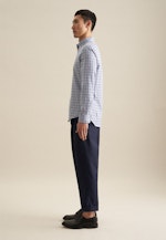 Slim Business shirt Check in Light Blue |  Seidensticker Onlineshop