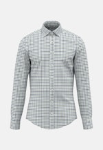 Bügelfreies Twill Business Hemd in Slim mit Button-Down-Kragen in Grün |  Seidensticker Onlineshop