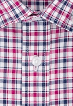 Shaped Business shirt Check in Pink |  Seidensticker Onlineshop