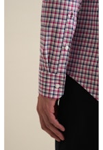 Shaped Business shirt Check in Pink |  Seidensticker Onlineshop