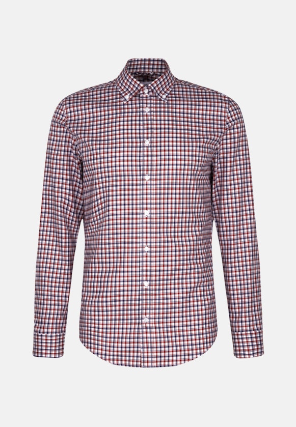 Shaped Business shirt Check in Pink |  Seidensticker Onlineshop