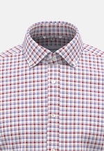 Bügelfreies Twill Business Hemd in Shaped mit Button-Down-Kragen in Rot |  Seidensticker Onlineshop