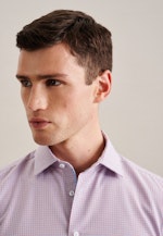 Shaped Business shirt Check in Red |  Seidensticker Onlineshop