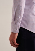Shaped Business shirt Check in Red |  Seidensticker Onlineshop