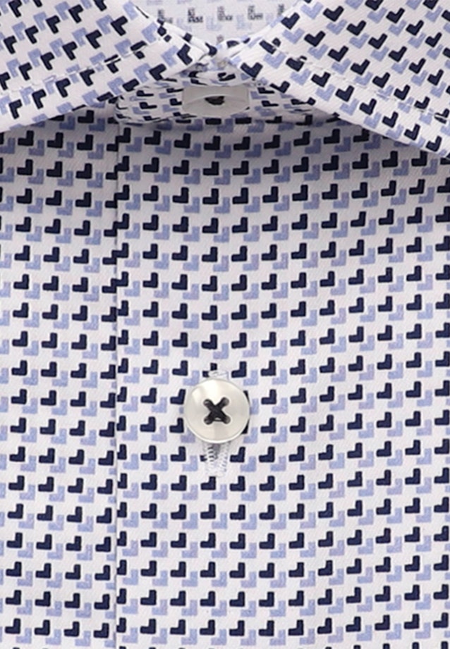 X-Slim Performance-Hemd Druck in Hellblau |  Seidensticker Onlineshop