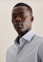 X-Slim Performance-Hemd Druck in Hellblau |  Seidensticker Onlineshop