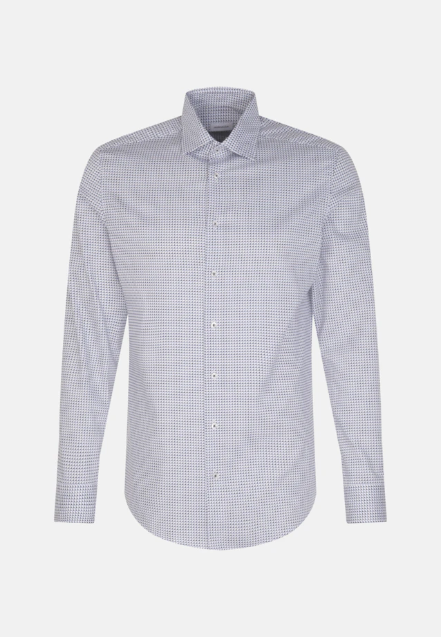 X-Slim Chemise Performance Imprimé in Bleu Clair |  Seidensticker Onlineshop