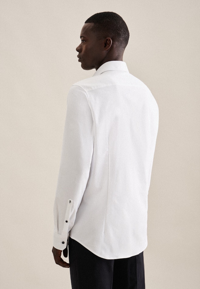 Performance shirt in X-Slim with Kent-Collar in White | Seidensticker online shop