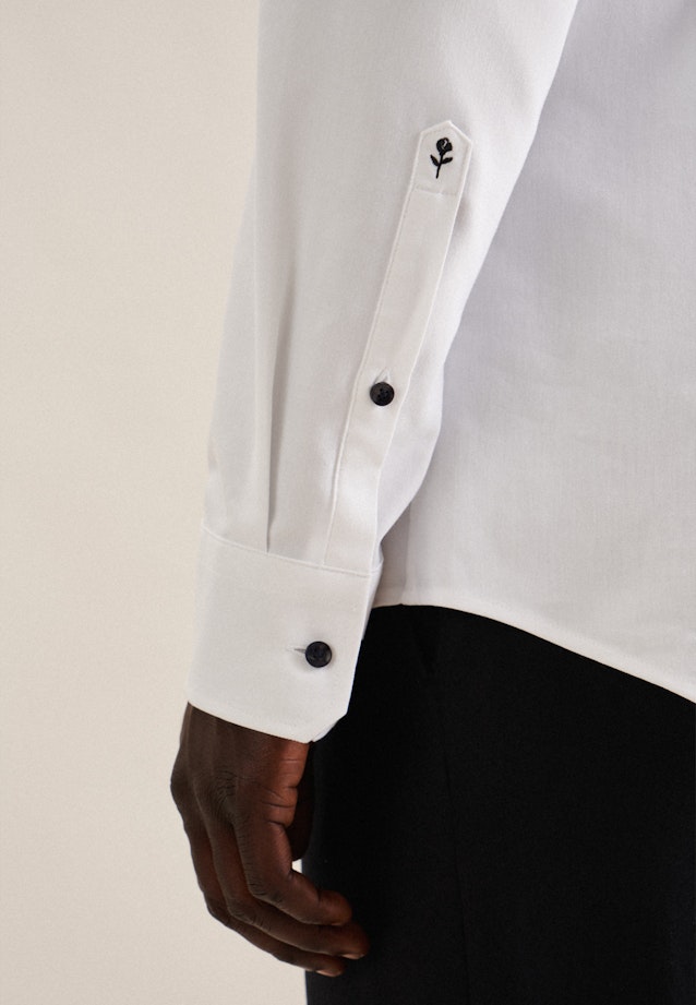 Performance shirt in X-Slim with Kent-Collar in White |  Seidensticker Onlineshop