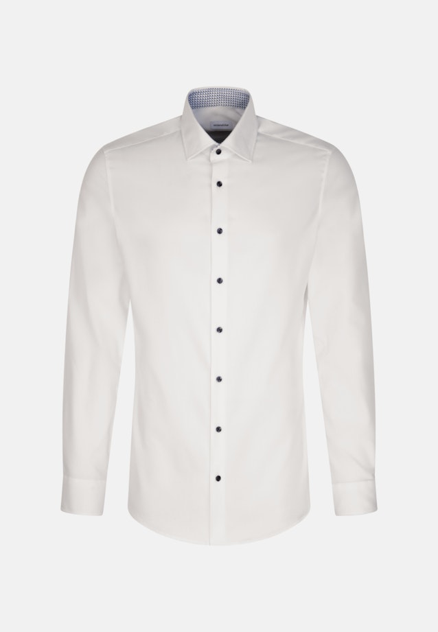 X-Slim Performance shirt Uni in White |  Seidensticker Onlineshop