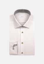 Non-iron Twill Business Shirt in Slim with Kent-Collar in White |  Seidensticker Onlineshop