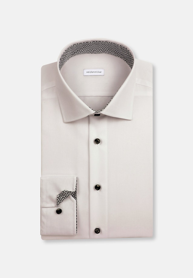 Slim Business Hemd Uni in Weiß |  Seidensticker Onlineshop