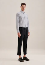 Shaped Business shirt Stripe in Medium Blue |  Seidensticker Onlineshop