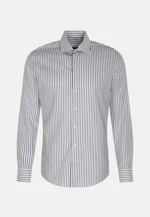 Shaped Business shirt Stripe in Medium Blue |  Seidensticker Onlineshop