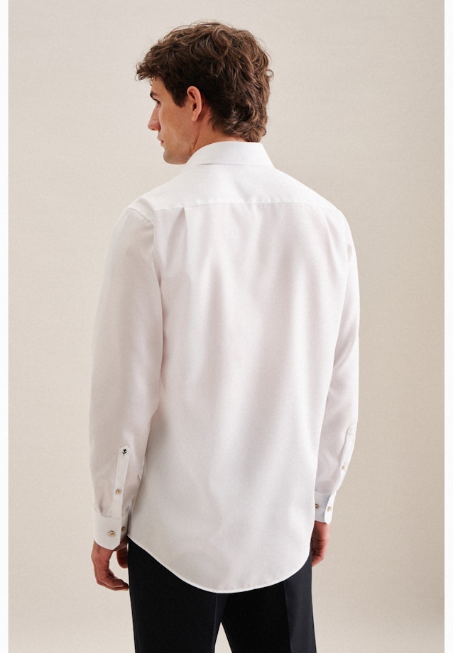 Regular Business shirt Uni in White |  Seidensticker Onlineshop