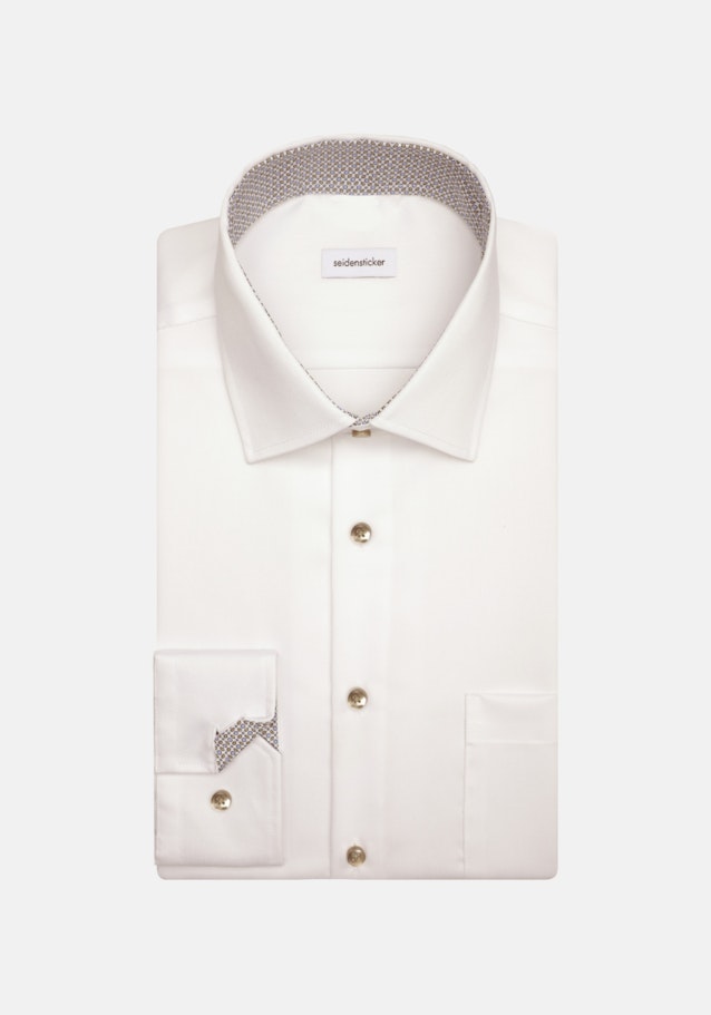 Regular Business Hemd Uni in Weiß | Seidensticker Onlineshop