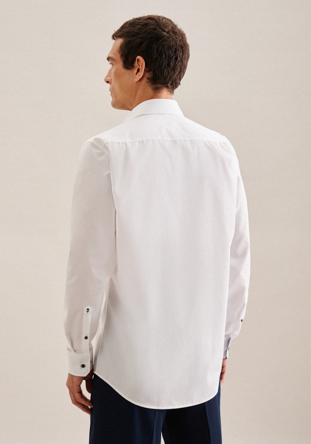 Regular Business Hemd Uni in Weiß | Seidensticker Onlineshop
