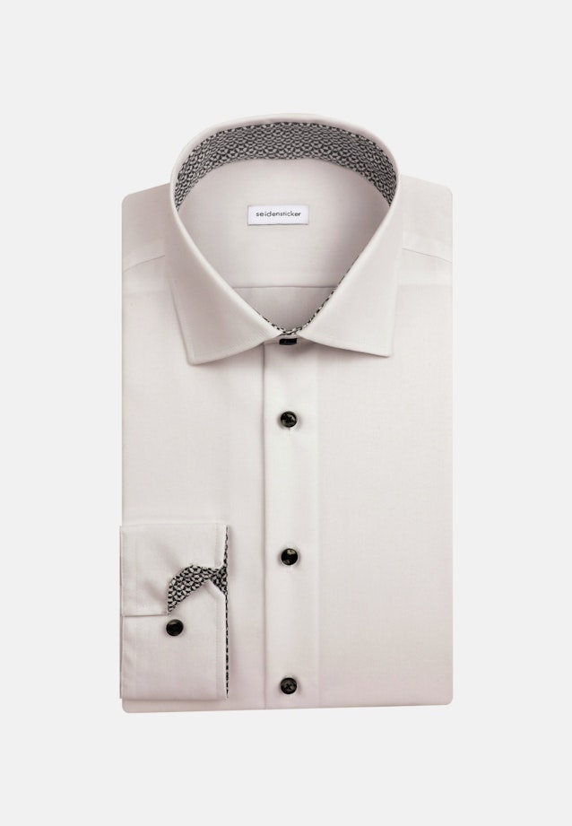 Chemise Business Slim Col Kent  manches extra-longues in Blanc |  Seidensticker Onlineshop