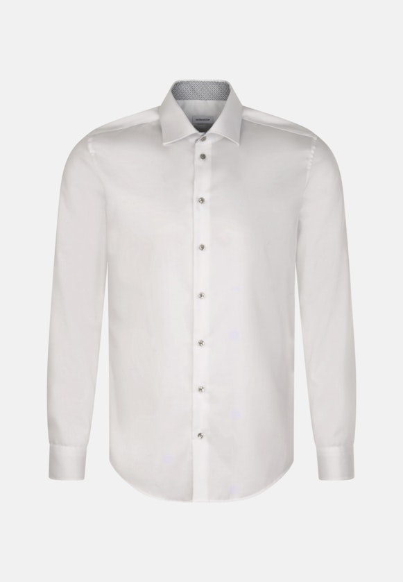 X-Slim Business Hemd Uni in Weiß |  Seidensticker Onlineshop
