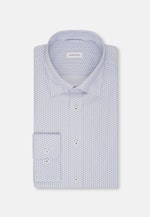 Slim Business Hemd Druck in Hellblau |  Seidensticker Onlineshop