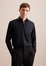 Regular Chemise d'affaires Uni in Noir |  Seidensticker Onlineshop