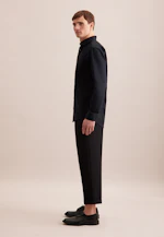 Regular Chemise d'affaires Uni in Noir |  Seidensticker Onlineshop